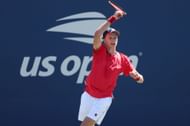 Jenson Brooksby at the 2022 US Open.